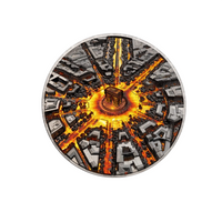 Ville de nuit - Paris - Monnaie de 20 Dollars - BE 2026