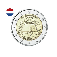 Pays-Bas 2007 - 2 Euro Commémorative - Traité de Rome