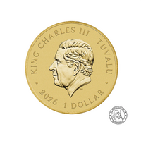 Pappa Pig - Together Forever - Monnaie de 1 Dollar - 2026