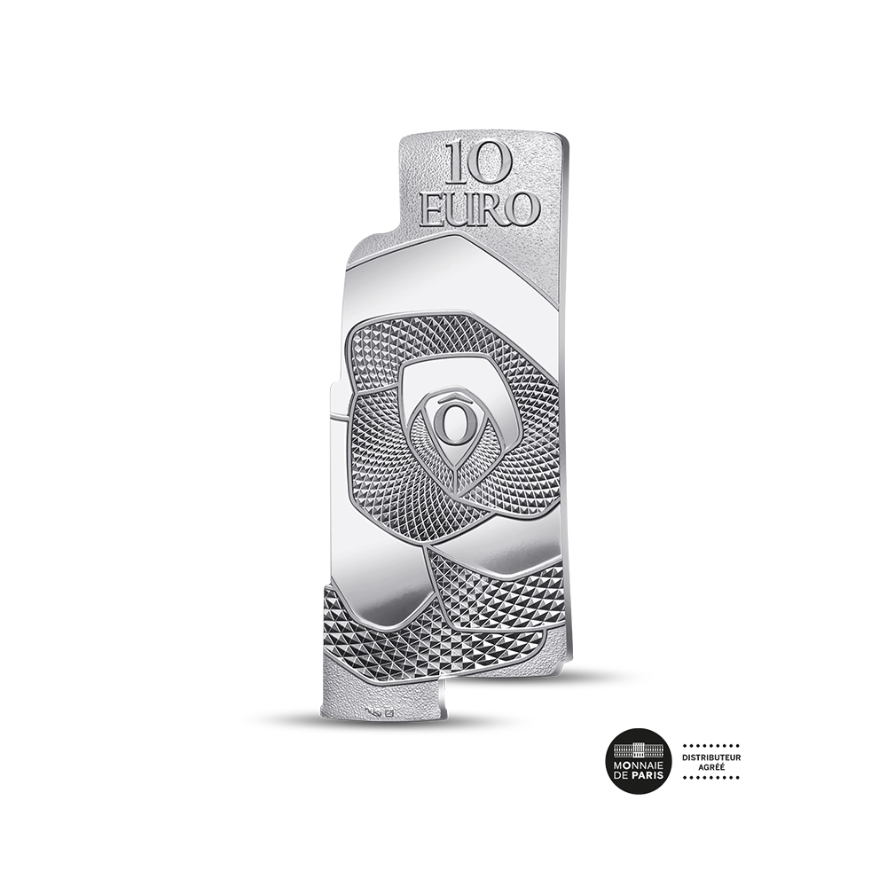 Lancôme - Monnaie de 10€ Argent - BE 2025 (Pièce de forme)