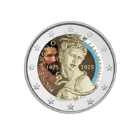 Saint-Marin 2025 - 2 Euro Commémorative - 550ème anniversaire de Michel-Ange - Colorisée (variantes disponibles)