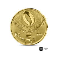 Le Seigneur des Anneaux - Monnaie de 5 Euros Or ½ g - BE 2026