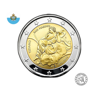 Saint-Marin 2026 - 2 Euros Commémorative - 450 ans de la mort de Titien - Coincard BU