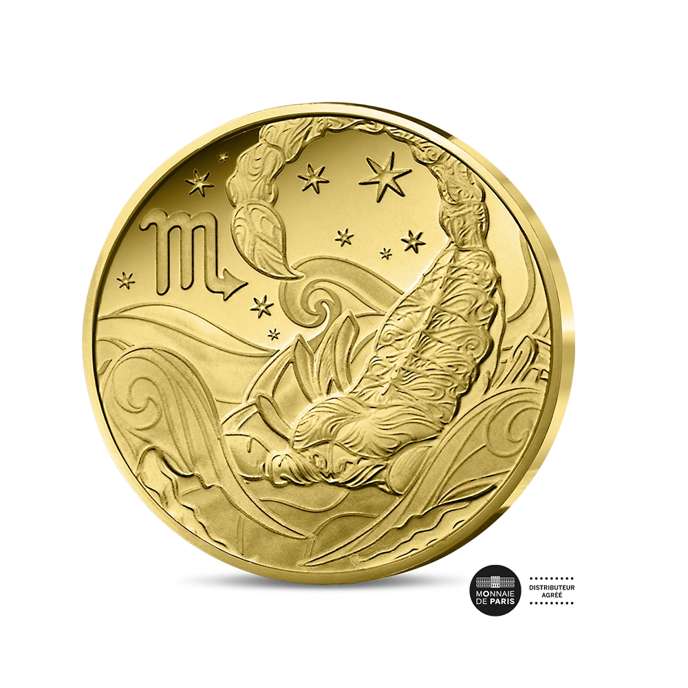 Les Signes Astrologiques - Monnaie de 5€ Or  ½ g  - BE 2026 (Variantes disponibles)