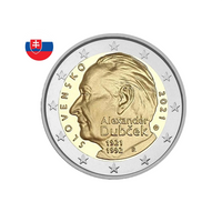 Slovaquie 2021 - 2 Euro Commémorative - Alexander Dubček