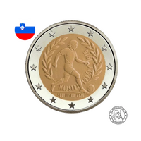 Slovaquie - 2 Euros Commémorative - Championnat d'Europe 1976