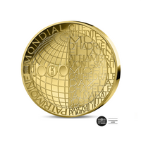 UNESCO - Table Mountain - Moneta da 1 000 Euro 10 Oz Oro - Fondo Specchio Altorilievo 2026