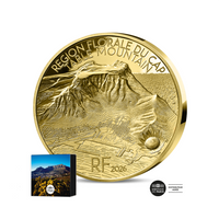 UNESCO - Table Mountain - Moneta da 1 000 Euro 10 Oz Oro - Fondo Specchio Altorilievo 2026