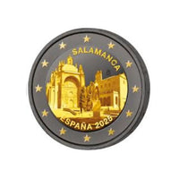 Espagne 2025 - 2 Euro Commémorative - Vieille ville de Salamanca - Ruthénium