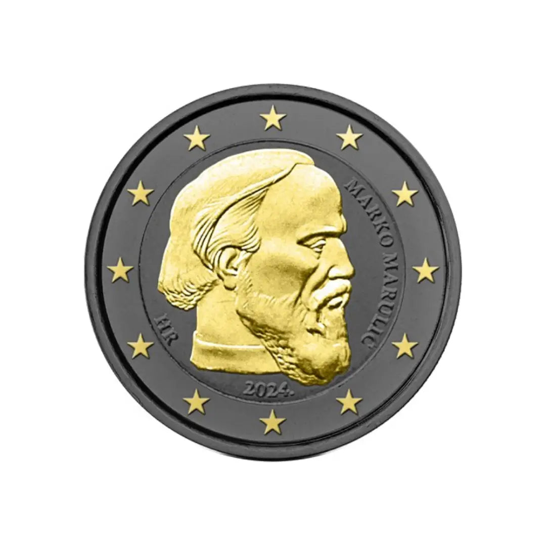 Croatie 2024 - 2 Euro Commémorative - L'année de Marko Marulić - Ruthénium