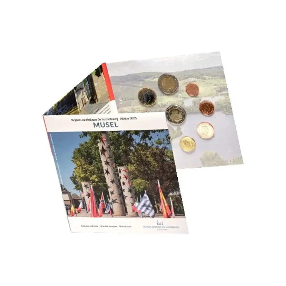 Luxembourg 2025 - Duo de miniset régions touristiques du Luxembourg - Moselle - BU 2025