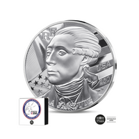 Washington - Lafayette - Monnaie de 10 Euros Argent - BE 2026