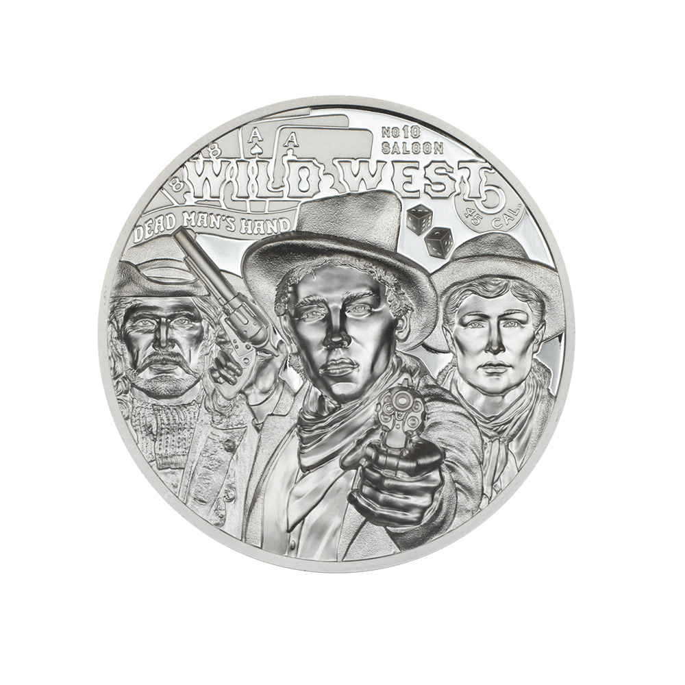 Legends - Wild West - Monnaie de 5 Dollars Argent 1 Oz - BE 2024