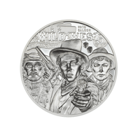Legends - Wild West - Monnaie de 5 Dollars Argent 1 Oz - BE 2024