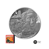Art de la Plume 2026 - Agatha Christie - Monnaie de 20 Euros Argent - BE HR