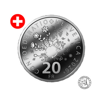 Suisse 2026 - Agence Spatiale Européenne - Monnaie de 20 Francs - BE