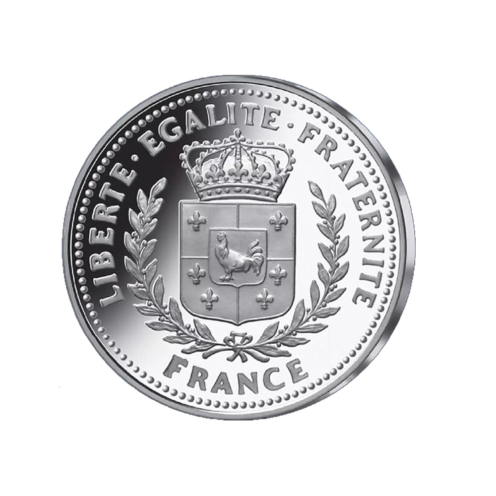 Frappe en argent pur - La France Victorieuse - Le Traité de Rome