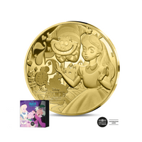Disney - Alice in Wonderland - 50 Euro ¼ Oz Gold Coin - PROOF 2026