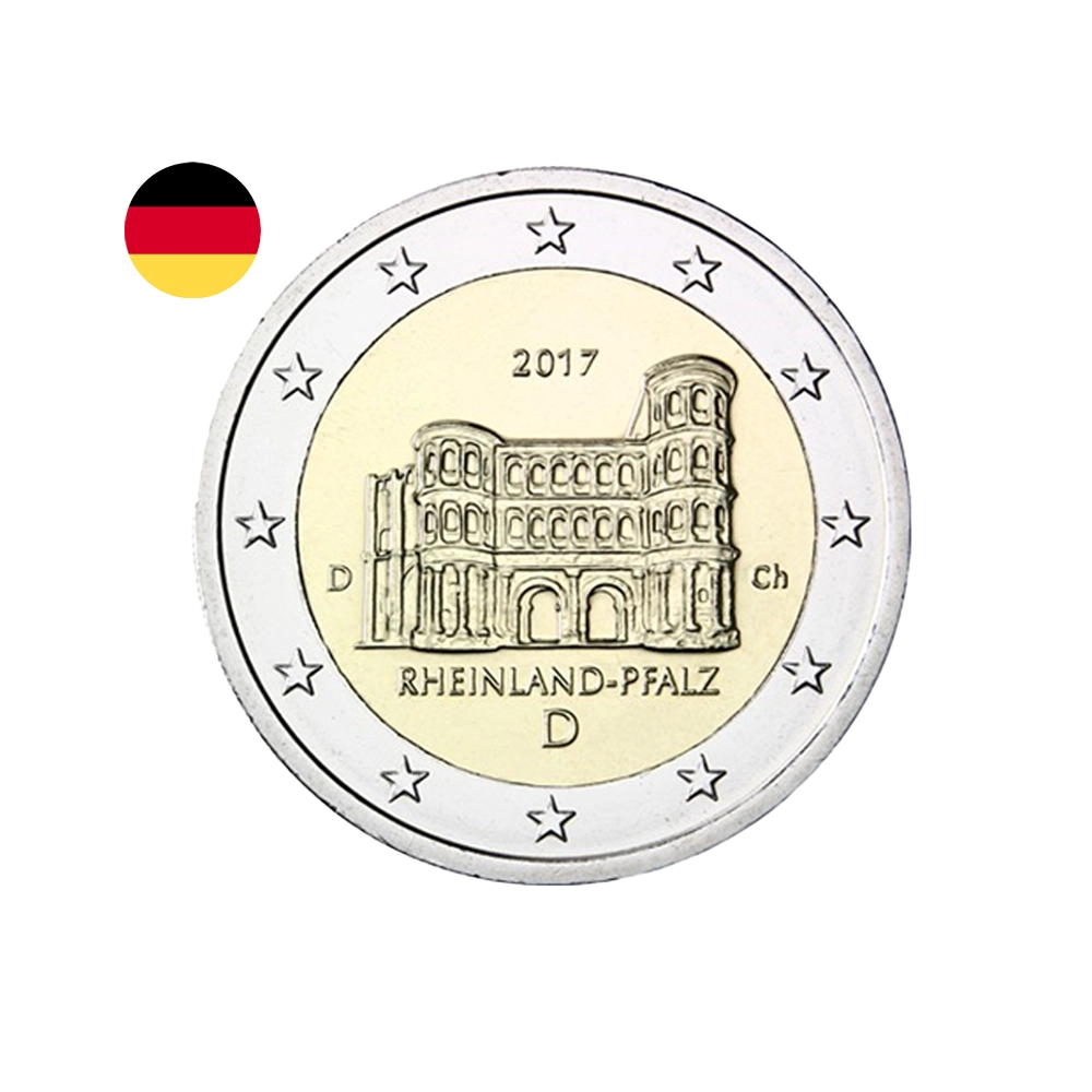 Allemagne 2017 - 2 Euro Commémorative - Rhénanie-Palatinat