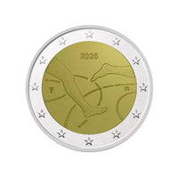 Finlande 2025 - 2 Euro Commémorative - 100 ans des jeux athlétiques Finlande-Suède - BE