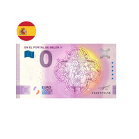 Espagne 2020 - Le Portail de Bethléem - Billet souvenir de zéro euro