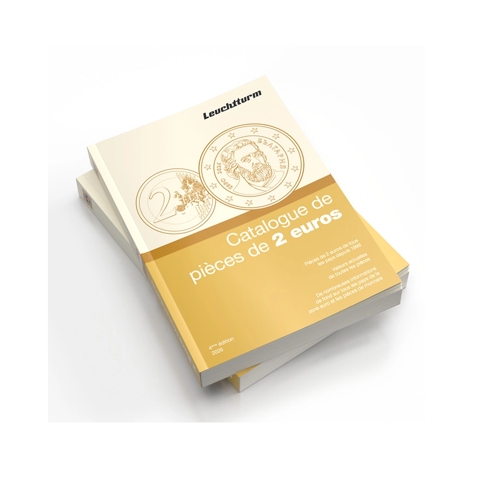 Catalogue pour pièces de 2 euros - Edition 2026
