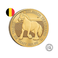 Belgique 2026 - Cheval de trait - Monnaie de 2 ½ Euros - BU