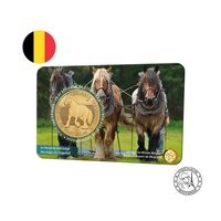 Belgique 2026 - Cheval de trait - Monnaie de 2 ½ Euros - BU