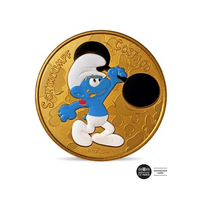 Les Schtroumpfs 2020 - Le Schtroumpf Costaud - Mini-Médaille