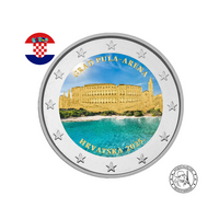 Croatie 2025 - 2 Euros Commémorative - Grad Pula - Arena - Colorisées