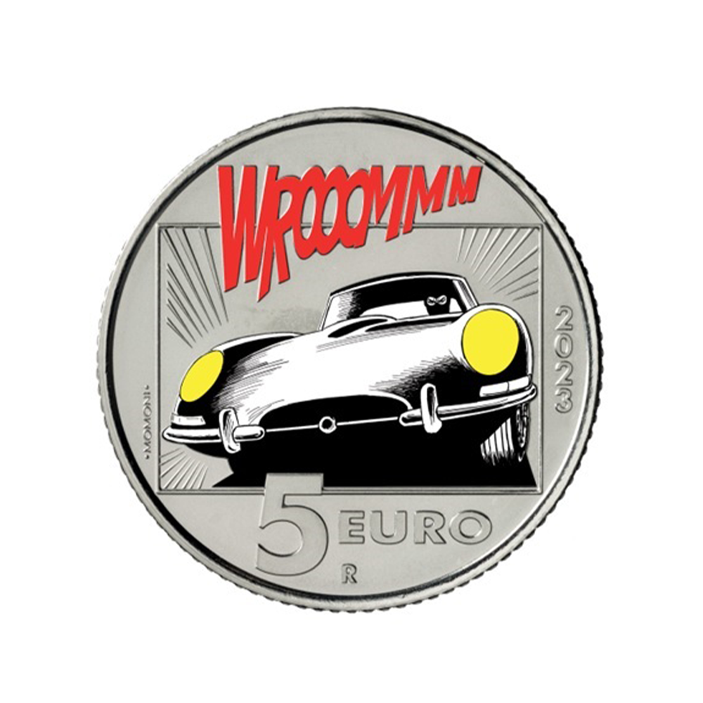 Italie 2023 - Diabolik - Lot de 3 monnaies de 5€ Coincard