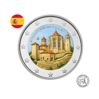 Espagne 2026 - 2 Euros Commémorative - Monastère de Poblet - Colorisée (variantes disponibles)