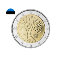 Estonie 2017 - 2 Euro Commémorative - Route vers l'indépendance