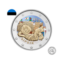 Estonie 2026 - 2 Euros Commémorative - Sipsik - Colorisées