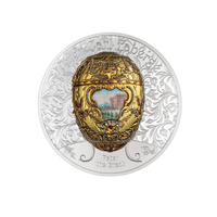 Peter Carl Fabergé - Peter the Great - Monnaie de 1000 Togrog - BE 2026