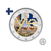 Finlande 2026 - 2 Euro Commémorative - 100 ans de la radiodiffusion finlandaise - Colorisées