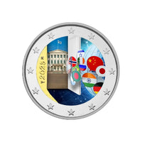 Finlande 2025 - 2 Euro Commémorative - Diplomatie et Politique Etrangère - Colorisée (variantes disponibles)