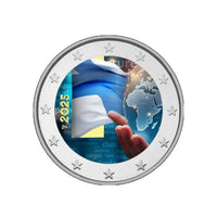 Finlande 2025 - 2 Euro Commémorative - Diplomatie et Politique Etrangère - Colorisée (variantes disponibles)