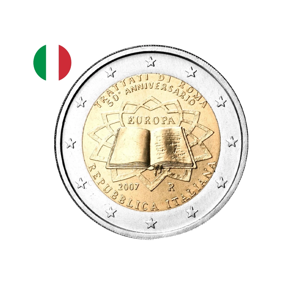 Italie 2007 - 2 Euro Commémorative - Traité de Rome
