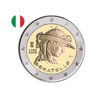 Italie 2016 - 2 Euro Commémorative - Donatello