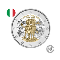 Italie 2026 - 2 Euros Commémorative - Pinocchio - Colorisée