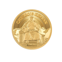 Chinggis Khaan - Monnaie d'un ½ grammes d'or - BE 2026