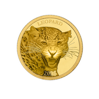 Léopard - Monnaie d'un ½ grammes d'or - BE 2026