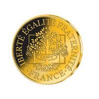 Frappe en Or - " Liberté, Égalité, Fraternité "