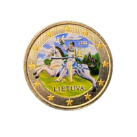 Lituanie 2015 - 2 Euros Commémorative - Monnaie de circulation (liberté) - Colorisée