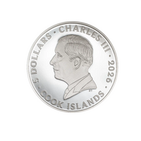 Seven Deadly Sins - Pride - Monnaie de 5 Dollars - BE 2026