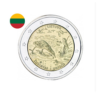 Lituanie 2021 - 2 Euro Commémorative - Réserve de la Biosphère de Žuvintas