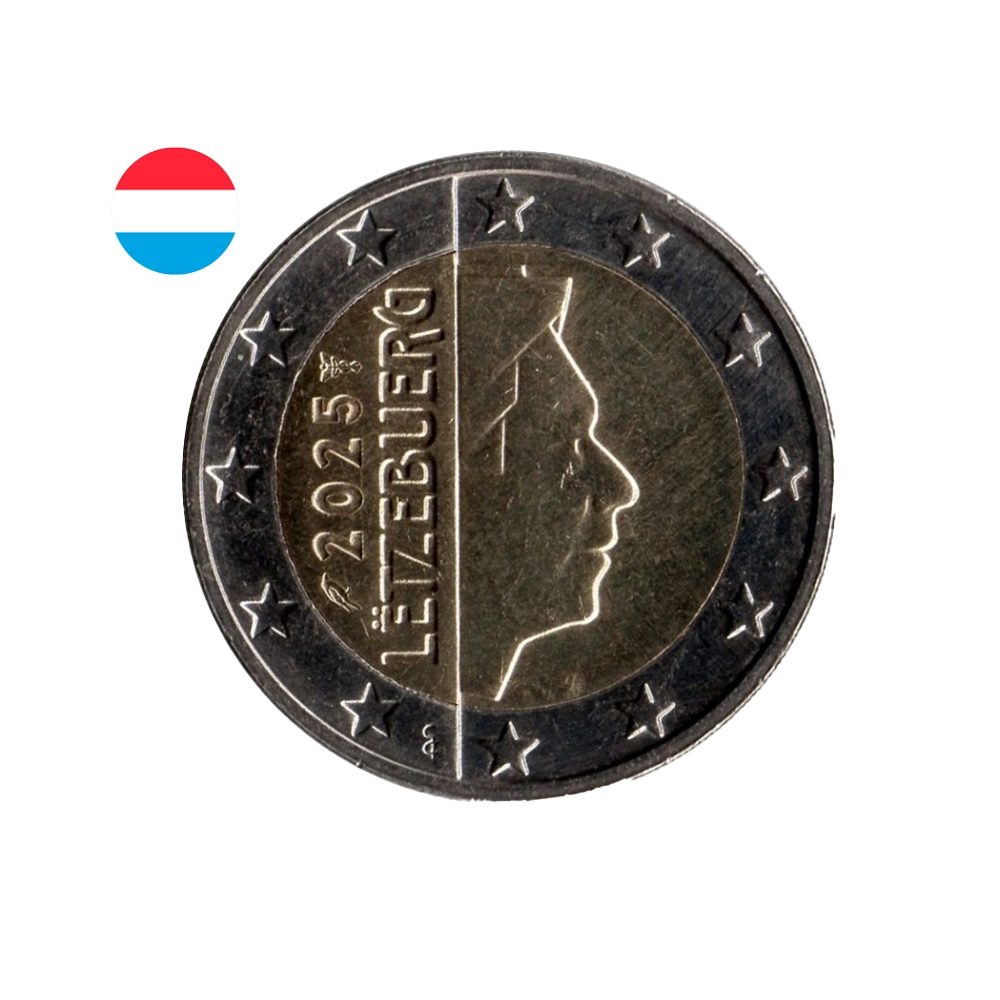 Luxembourg 2025 - 2 Euro Commémorative - Grand-Duc Henri