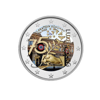 Luxembourg 2025 - 2 Euro Commémorative - 75 ans de la Déclaration Schuman - Colorisée (variantes disponibles)