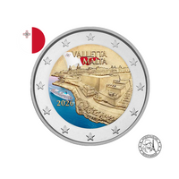 Malta 2026 - 2 Euro pamětní - Valletta - Kolorovaná